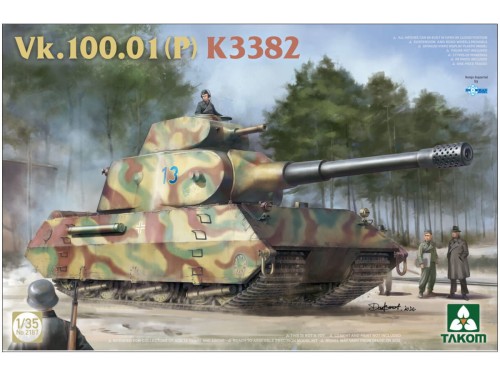 Czołg Vk 100.01(P) K3382 Mammut 2187 Takom