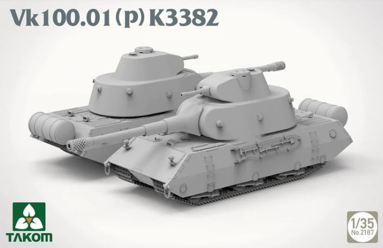 Czołg Vk 100.01(P) K3382 Mammut 2187 Takom