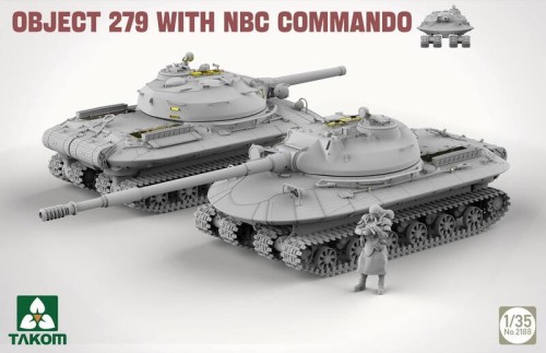 Czołg Object 279 w/ NBC Commando Obiekt 279 2188 Takom