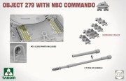Czołg Object 279 w/ NBC Commando Obiekt 279 2188 Takom