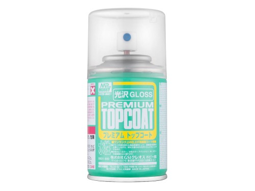 Lakier bezbarwny Premium Mr.TopCoat Gloss Clear Finishing Spray B601 Mr.Hobby