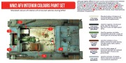 Zestaw farb akrylowych WW2 AFV Interior Colours HTK-AS37 Hataka Hobby