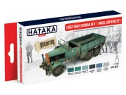 Zestaw farb akrylowych Early WW2 German AFV HTK-AS31 Hataka Hobby