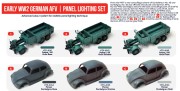 Zestaw farb akrylowych Early WW2 German AFV HTK-AS31 Hataka Hobby