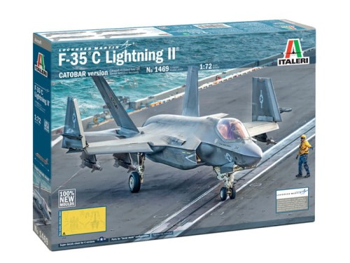 Samolot Lockheed Martin F-35C Lightning II CATOBAR 1469 Italeri