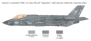 Samolot Lockheed Martin F-35C Lightning II CATOBAR 1469 Italeri