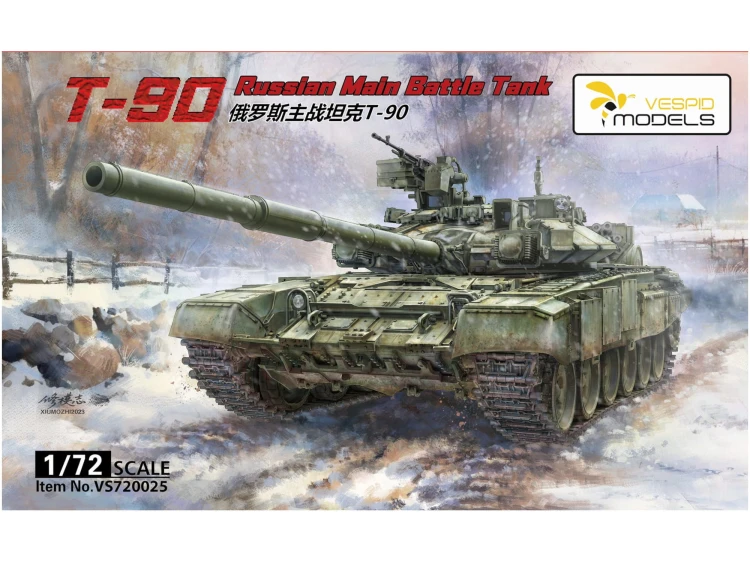 Czołg T-90 Russian Main Battle Tank VS720025 Vespid Models