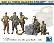 Żołnierze 2. Francuskiej Dywizji Pancernej 720013 Mirage Hobby