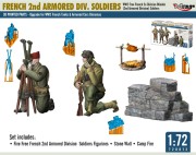 Żołnierze 2. Francuskiej Dywizji Pancernej 720013 Mirage Hobby