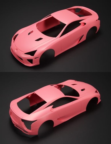 Farba podkładowa Fine Surface Primer L Pink 87146 Tamiya
