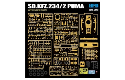 Samochód pancerny Sd.Kfz.234/2 Puma RM-5110 RFM