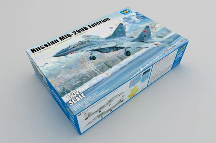 Samolot Mikoyan MiG-29UB Fulcrum 03226 Trumpeter