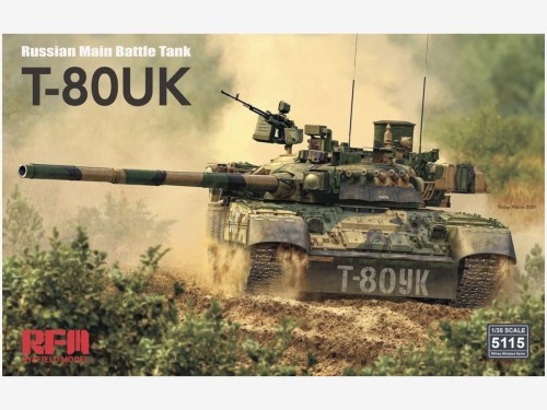 Czołg T-80UK Russian MBT RM-5115 RFM