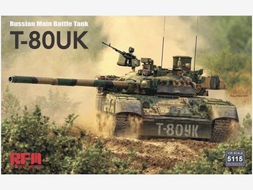 Czołg T-80UK Russian MBT RM-5115 RFM
