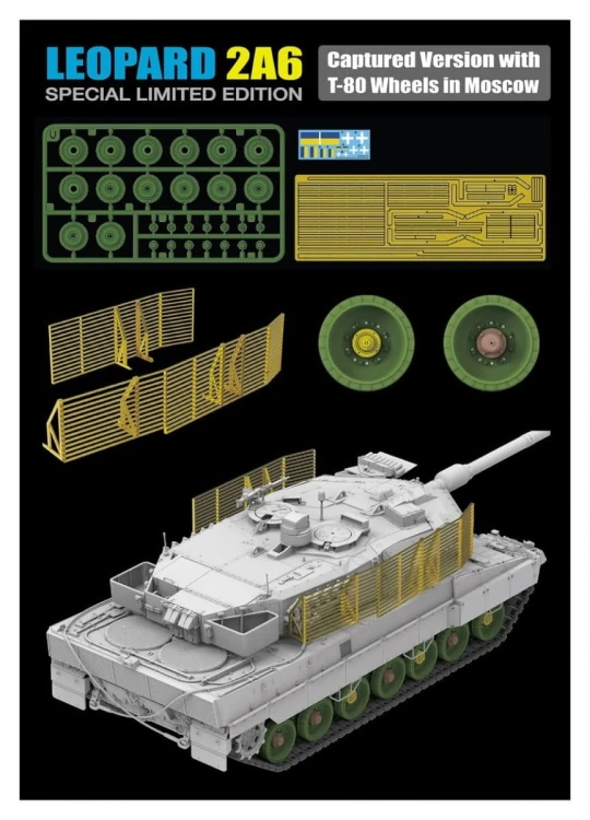Czołg Leopard 2A6 Captured Version RM-5114 RFM