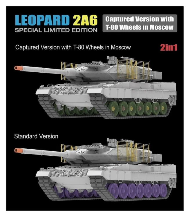 Czołg Leopard 2A6 Captured Version RM-5114 RFM
