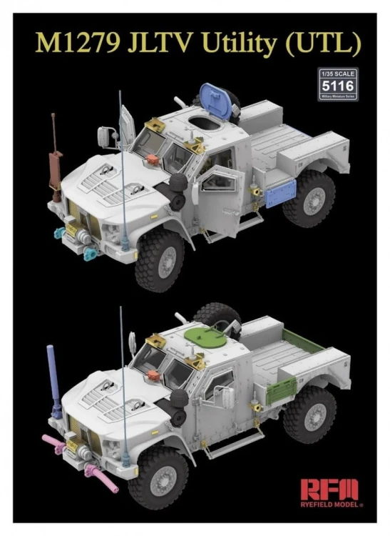 Pojazd opancerzony M1279 JLTV Utility (UTL) RM-5116 RFM