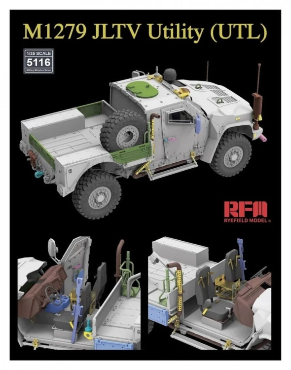 Pojazd opancerzony M1279 JLTV Utility (UTL) RM-5116 RFM