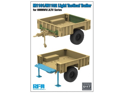Przyczepa M1101/M1102 Light Tactical Trailer RM-5117 RFM