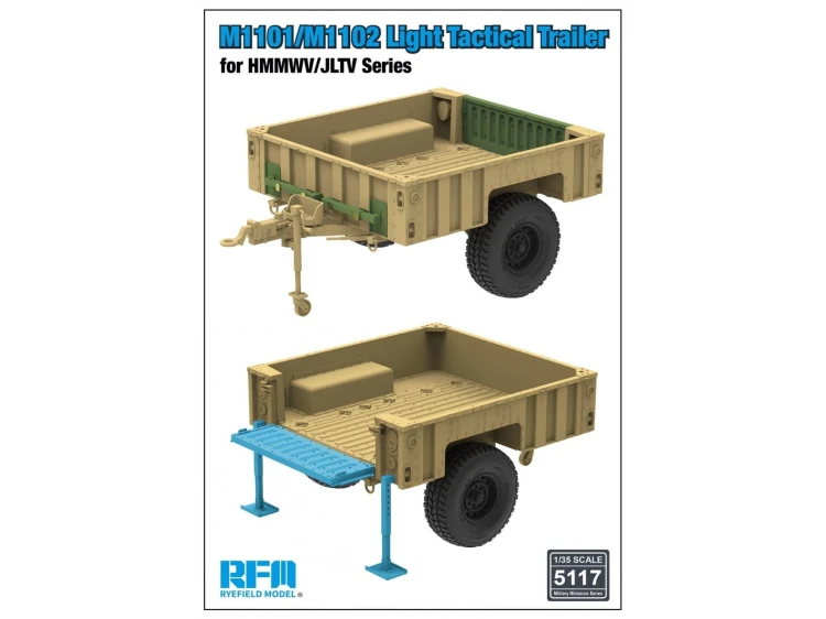 Przyczepa M1101/M1102 Light Tactical Trailer RM-5117 RFM