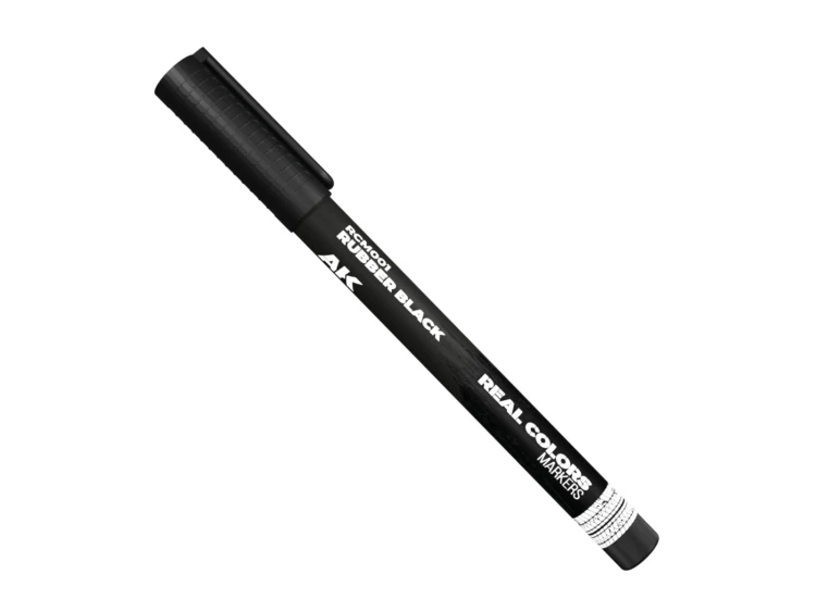 Marker RC Real Colors Rubber Black RCM001 AK Interactive