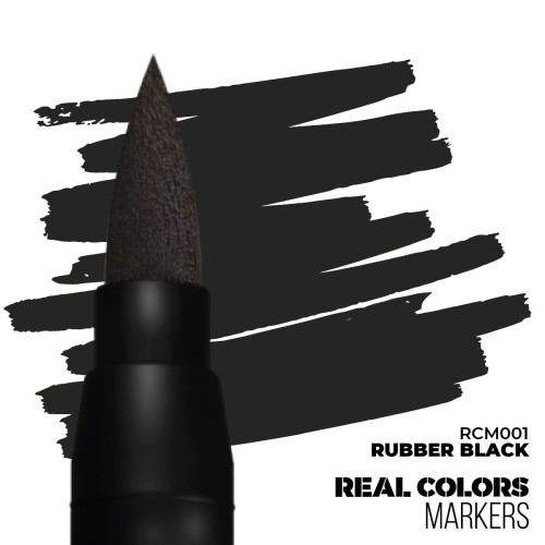 Marker RC Real Colors Rubber Black RCM001 AK Interactive
