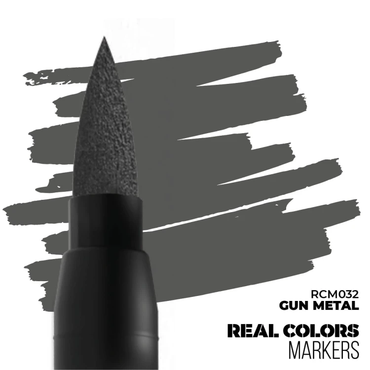 Marker RC Real Colors Gun Metal RCM032 AK Interactive