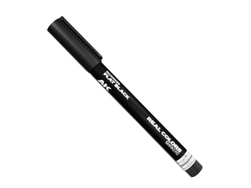 Marker RC Real Colors Flat Black RCM033 AK Interactive