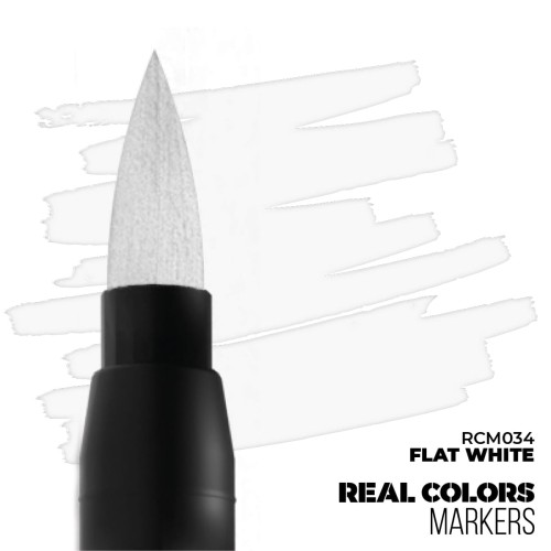 Marker RC Real Colors Flat White RCM034 AK Interactive