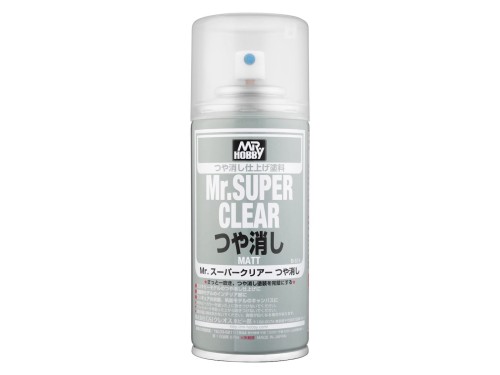 Lakier bezbarwny Mr.Super Clear Matt Finishing Spray B514 Mr.Hobby