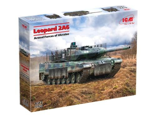 Czołg Leopard 2A6 72820 ICM