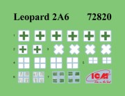 Czołg Leopard 2A6 72820 ICM