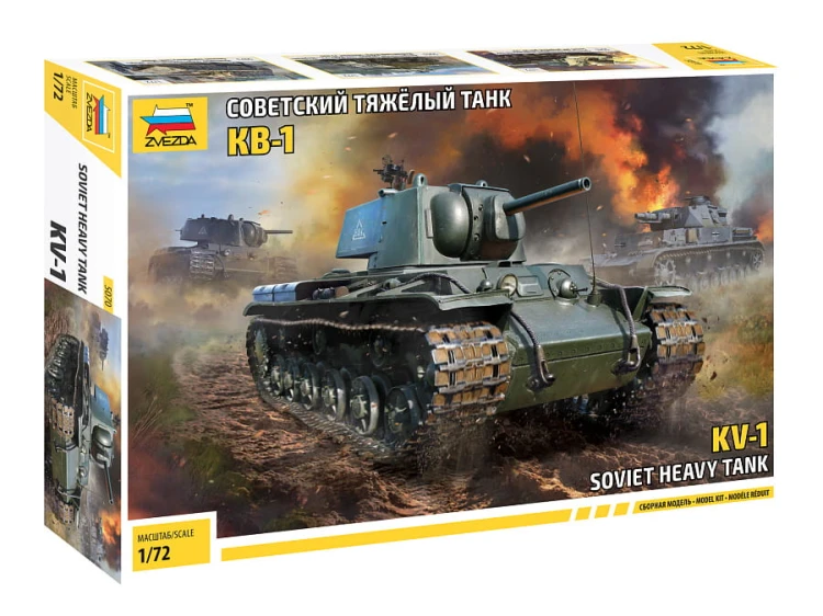 Czołg KV-1 KW-1 5070 Zvezda