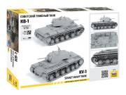 Czołg KV-1 KW-1 5070 Zvezda