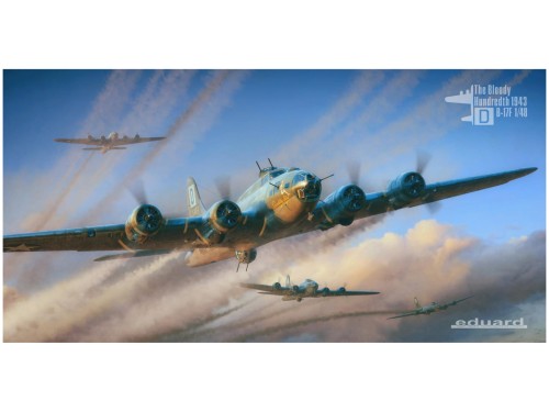 Samolot Boeing B-17F The Bloody Hundredth 1943 11183 Eduard
