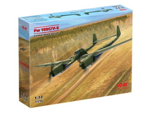 Samolot Focke Wulf Fw 189C/V-6 72290 ICM