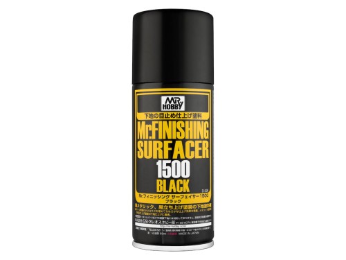 Farba podkładowa Mr.Finishing Surfacer 1500 Black B526 Mr.Hobby
