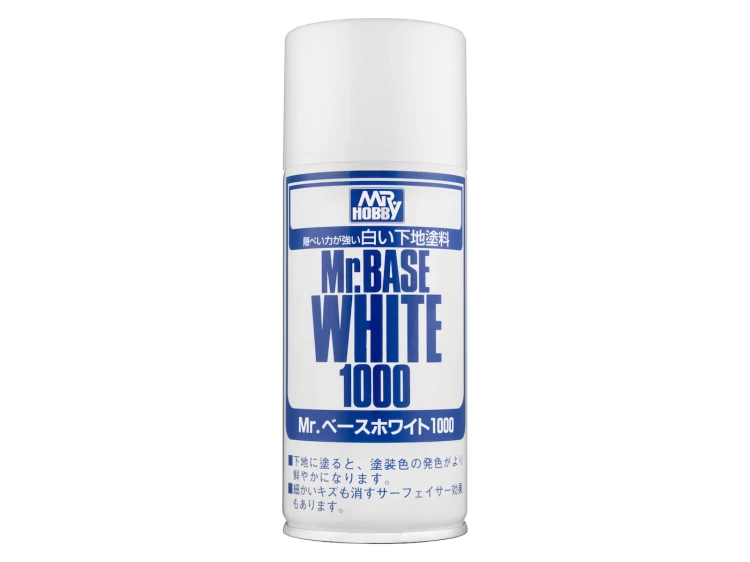 Farba podkładowa Mr.Base White 1000 B518 Mr.Hobby