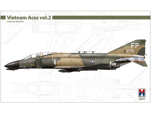 Samolot McDonnell Douglas F-4C Phantom II Vietnam Aces vol.2 48038 Hobby 2000