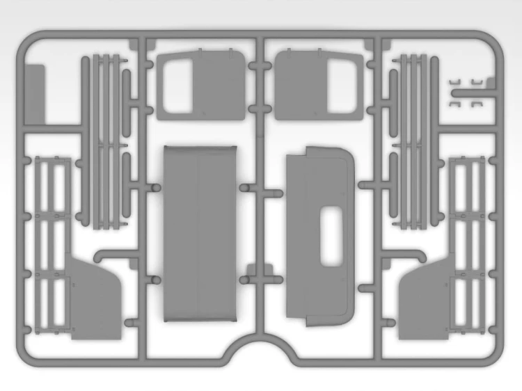 HMMWV Humvee M1097A2 Cargo Carrier 35436 ICM