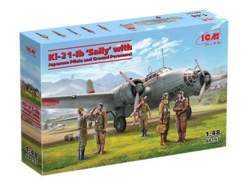 Samolot Mitsubishi Ki-21-Ib Sally 48197 ICM