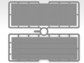 Kontener Universal Military Pod and M8A1 US Landing Mat 53201 ICM