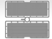 Kontener Universal Military Pod and M8A1 US Landing Mat 53201 ICM