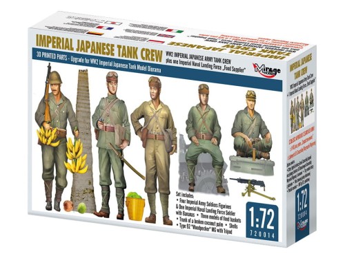 Żołnierze czołgiści Cesarskiej Armii Japońskiej 720014 Mirage Hobby