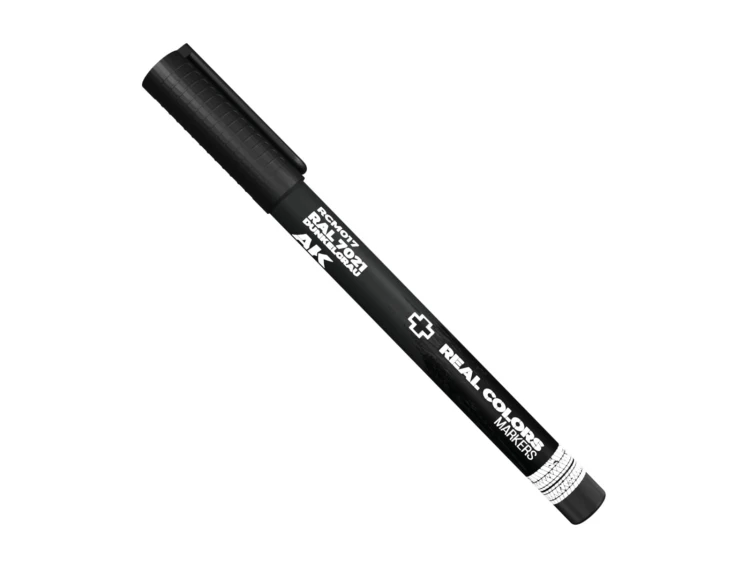Marker RC Real Colors Dunkelgrau RAL7021 RCM017 AK Interactive