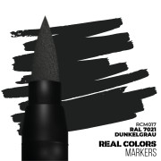 Marker RC Real Colors Dunkelgrau RAL7021 RCM017 AK Interactive