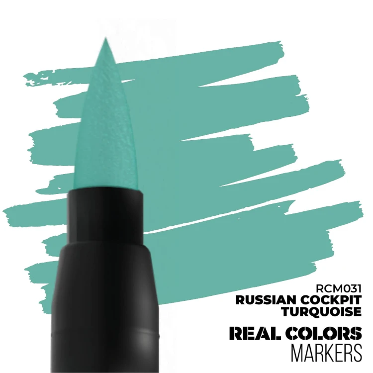 Marker RC Real Colors Russian Cockpit Torquoise RCM031 AK Interactive