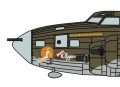 Samolot Boeing B-17F Flying Fortress Miami Clipper 02462 Hasegawa