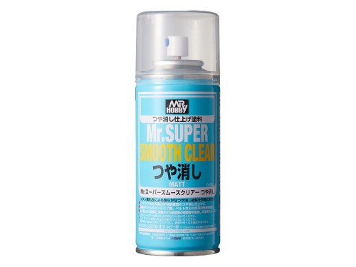 Lakier bezbarwny Mr.Super Smooth Clear Matt Finishing Spray B530 Mr.Hobby