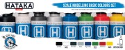 Zestaw farb akrylowych Scale Modelling Basic Colours Set HTK-BS100 Hataka